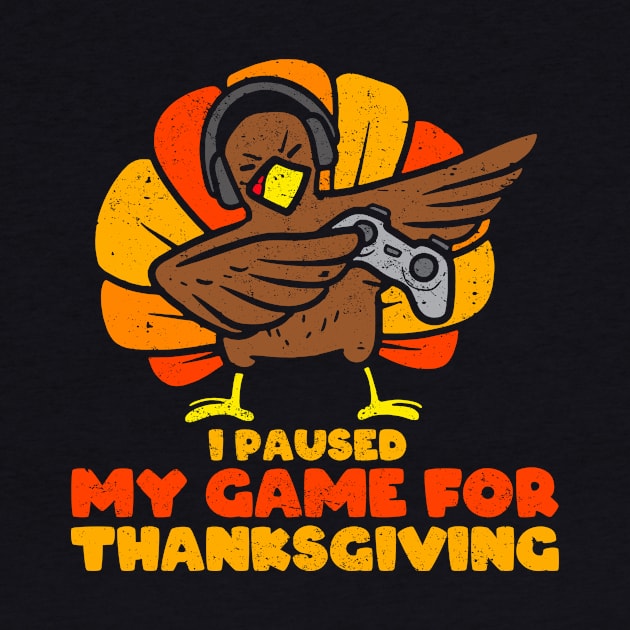 Happy Thanksgiving Gamer Turkey Video Game Lovers Kids Boys by _So who go sayit_